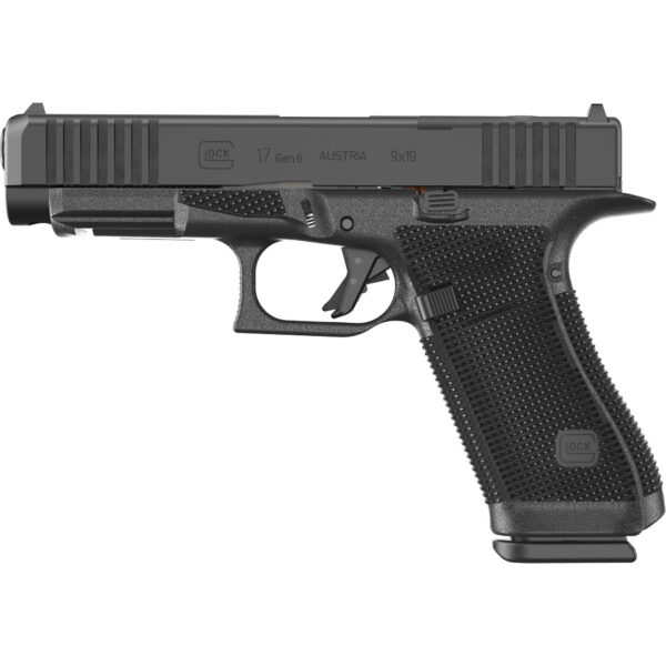 Glock 17 Gen 6 9mm pistol, left side view